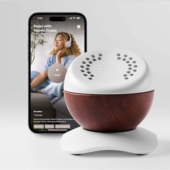 Core Meditation Trainer Meditation Device w/ Built in Mental Health Wellness App - Picture 1 of 5